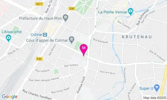 Localisation Dr Sonia Obringer