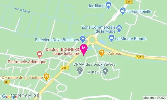 Localisation Dr Julie Gaillard Lorcerie