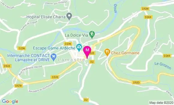 Localisation Dr Siham Guiot