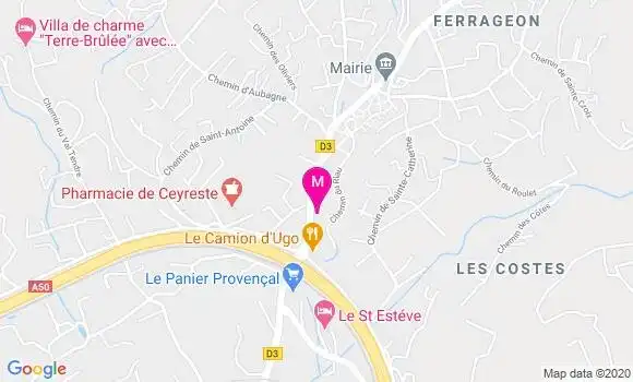 Localisation Dr Anne Prat