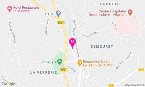 Localisation Dr Vincent Pasquet