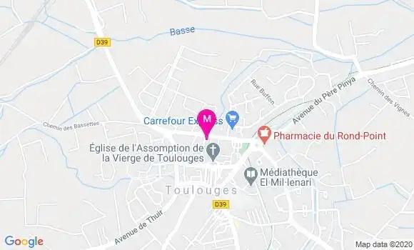 Localisation Dr Sandra Font Marquillanes