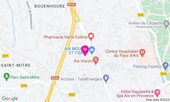 Localisation Dr Caroline Leclere