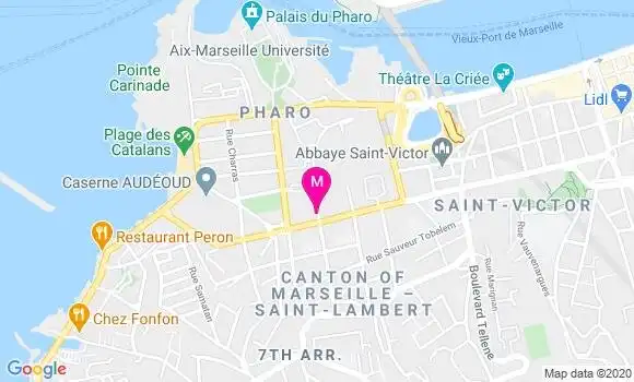 Localisation Dr Magali Fillat