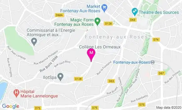Localisation Dr Marie Neyroud