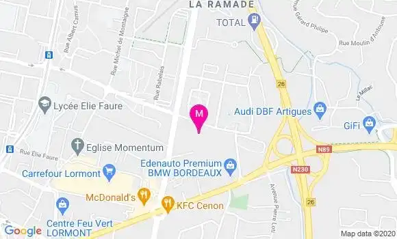 Localisation Dr Marie Pinocheau