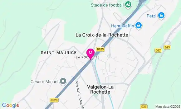 Localisation Dr Marthe Toury