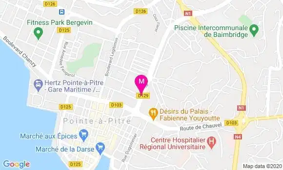 Localisation Dr Guy Ursule