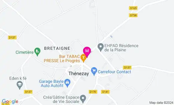 Localisation Dr Pierre Vicens