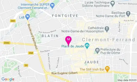 Localisation Dr Alain Cras