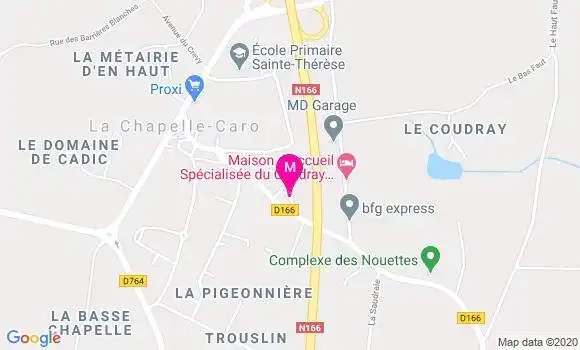 Localisation Dr Marc Brochard