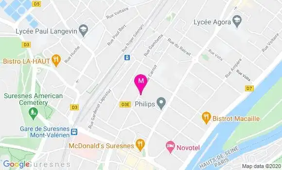 Localisation Dr Murielle Salaun Lancien