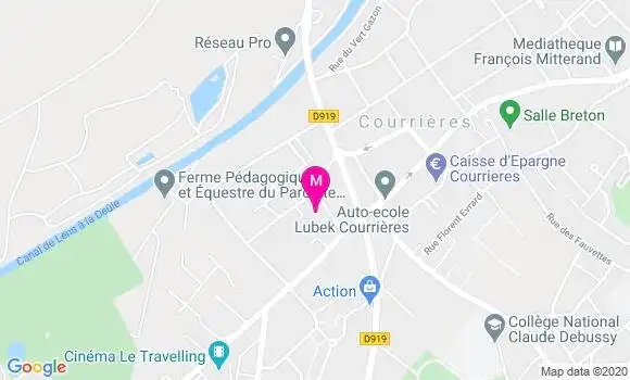 Localisation Dr Claire Dessenne