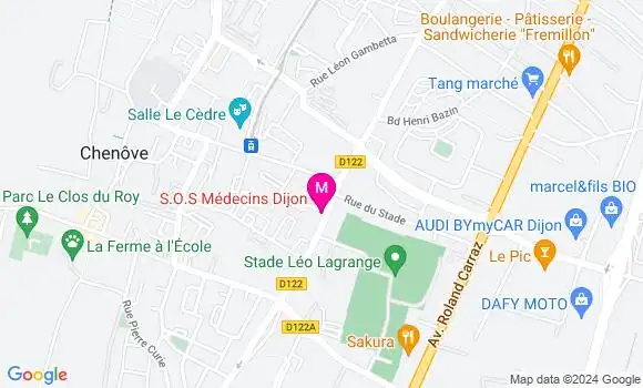 Localisation Dr Maxime Mayrand