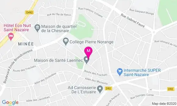 Localisation Dr Perrine Moreau