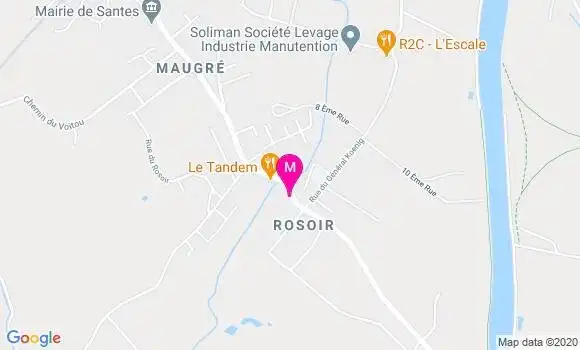 Localisation Dr Caroline Rolland