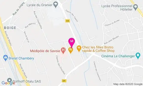 Localisation Dr Manon Silvestre