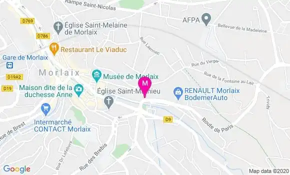 Localisation Dr Catherine Dornic