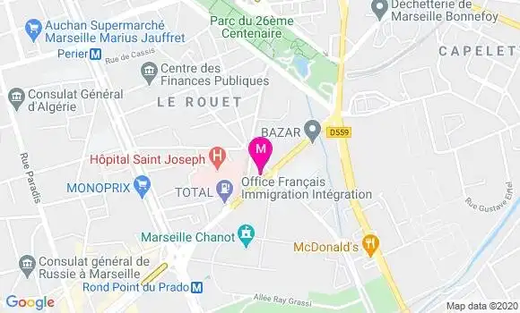 Localisation Dr Philippe Gay