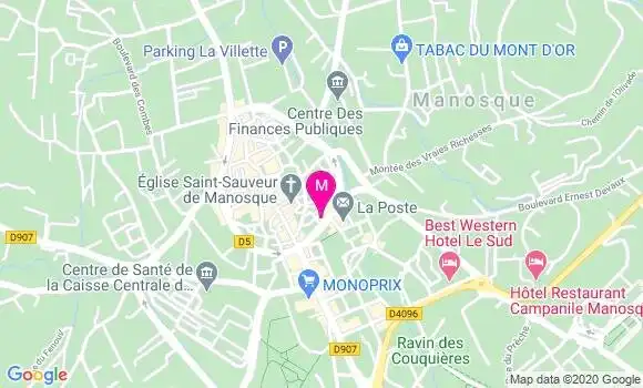 Localisation Dr Stephanie Boulet