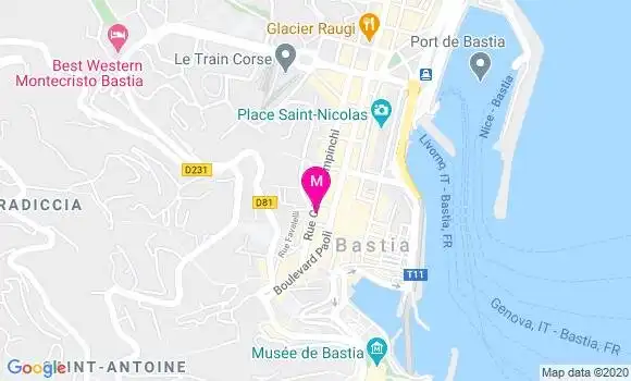 Localisation Dr Gilles Raffalli