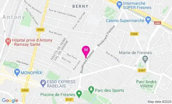 Localisation Dr Sylvain Neveu