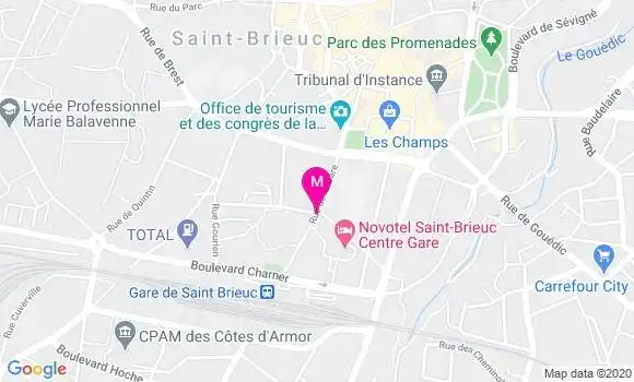 Localisation Dr Christophe Le Gland
