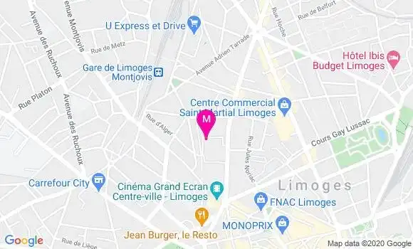 Localisation Dr Blandine Chandon Gaillard