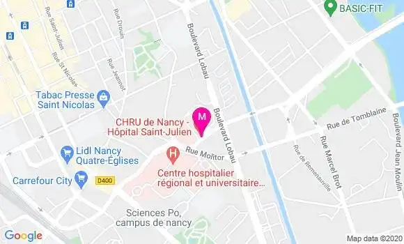 Localisation Dr Aurelie Bannay