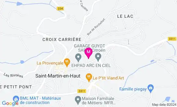 Localisation Dr Marianne Cros
