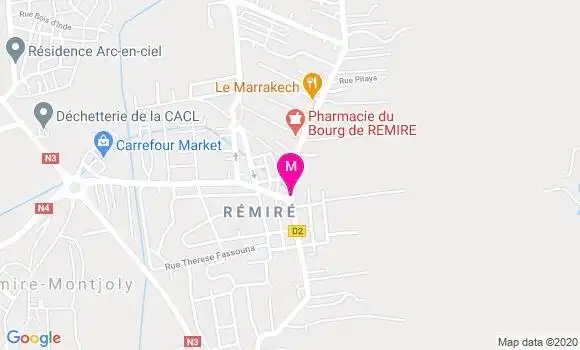 Localisation Dr Stephanie Thomas