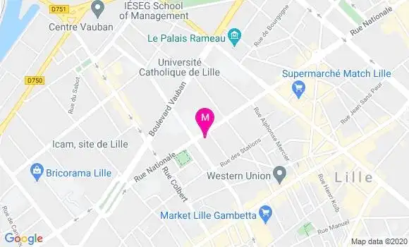 Localisation Dr Alexandre Denis