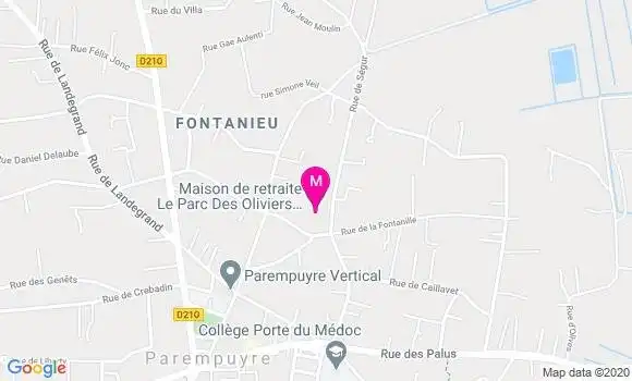 Localisation Dr Emmanuelle Combes