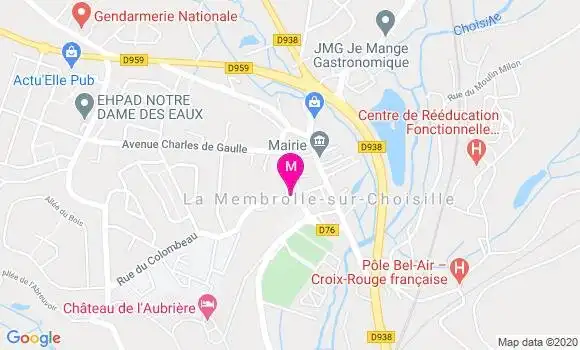 Localisation Dr Sophie Sunder Quinque