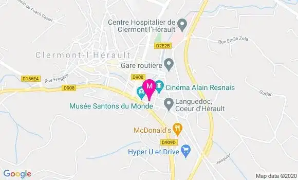 Localisation Dr Marine Bobee
