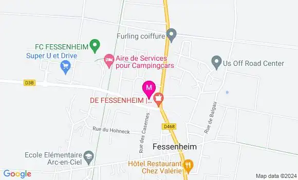 Localisation Dr Yann Brun