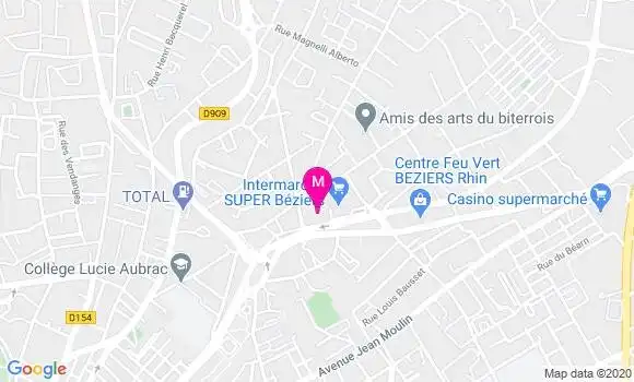 Localisation Dr Isabelle Dumas Marechal