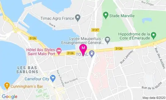 Localisation Dr Alban Rouil