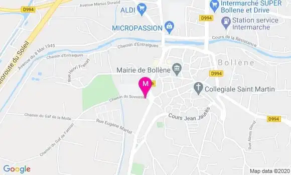 Localisation Dr Amelie Duvert