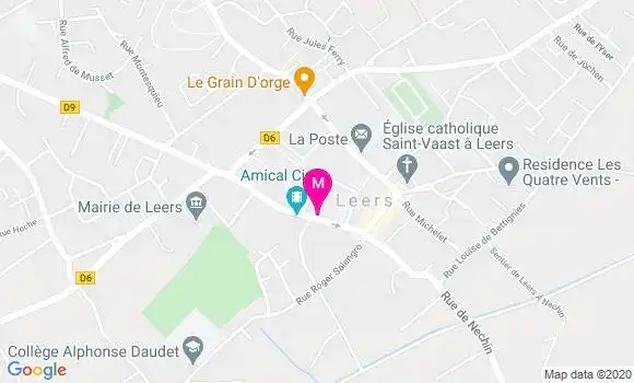 Localisation Dr Remi Hennevin