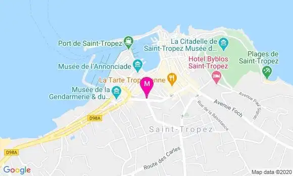 Localisation Dr Isabelle Aune