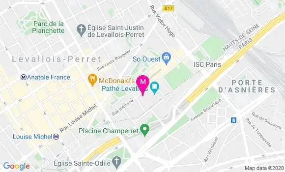 Localisation Dr Jean Christophe Hoguin