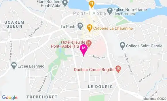 Localisation Dr Laure Sandret