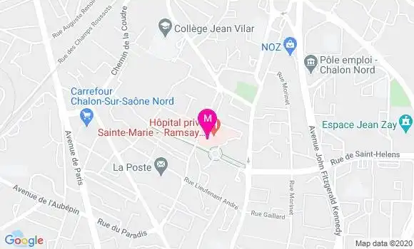 Localisation Dr Lea Perron