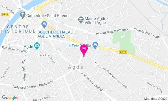 Localisation Dr Eric Boulay