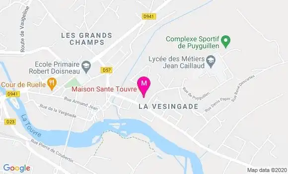 Localisation Dr Nicolas De Jongh