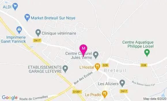 Localisation Dr Florence Lenglet