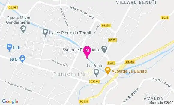 Localisation Dr Pierre Vincent Bourlier