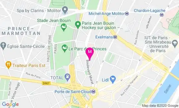 Localisation Dr Maxime Baudy