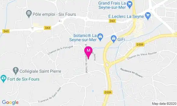 Localisation Dr Alice Leininger